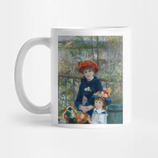 Two Sisters (On the Terrace) by Auguste Renoir Mug